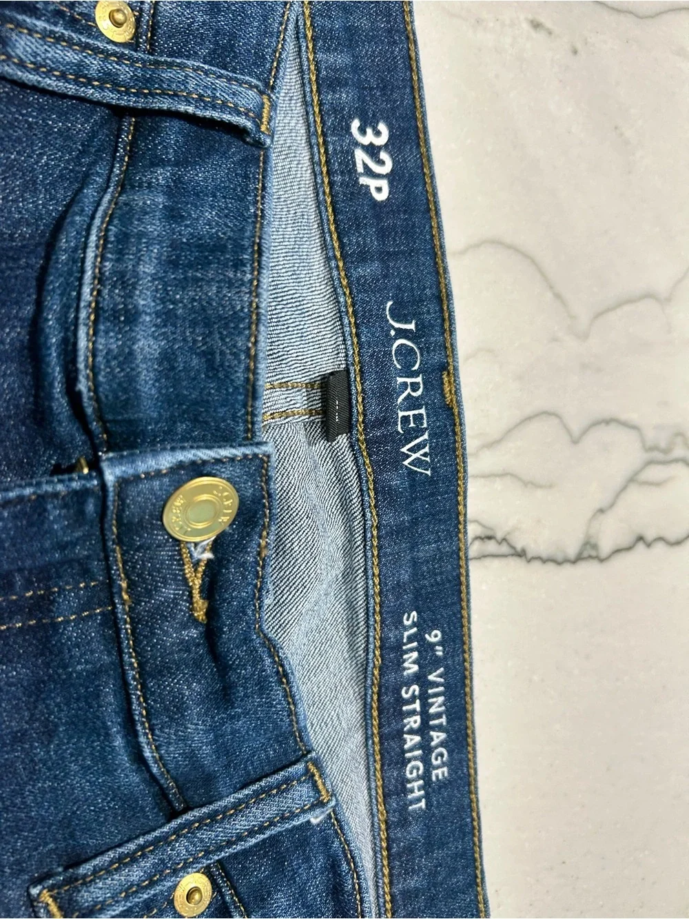 J.Crew Dark Blue Slim Straight Jeans